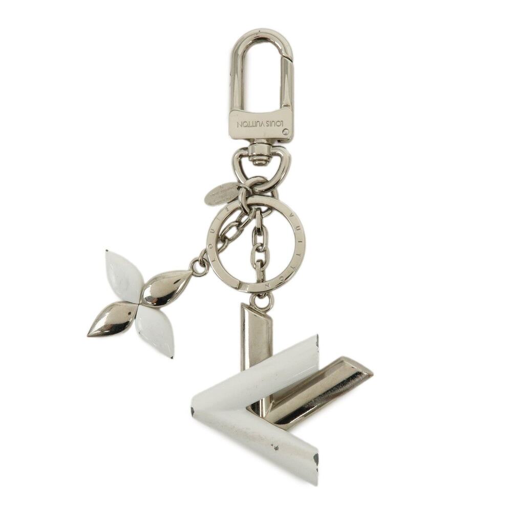 Louis Vuitton Twist Metal Bag Charm Silver